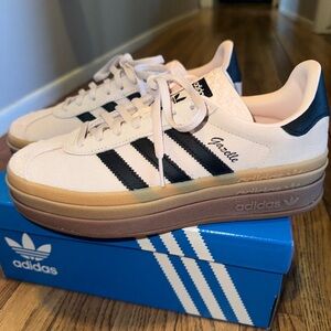 Adidas Gazelle Bold ‘Wonder Quartz Black Gum’ Size 7 Women’s Shoe